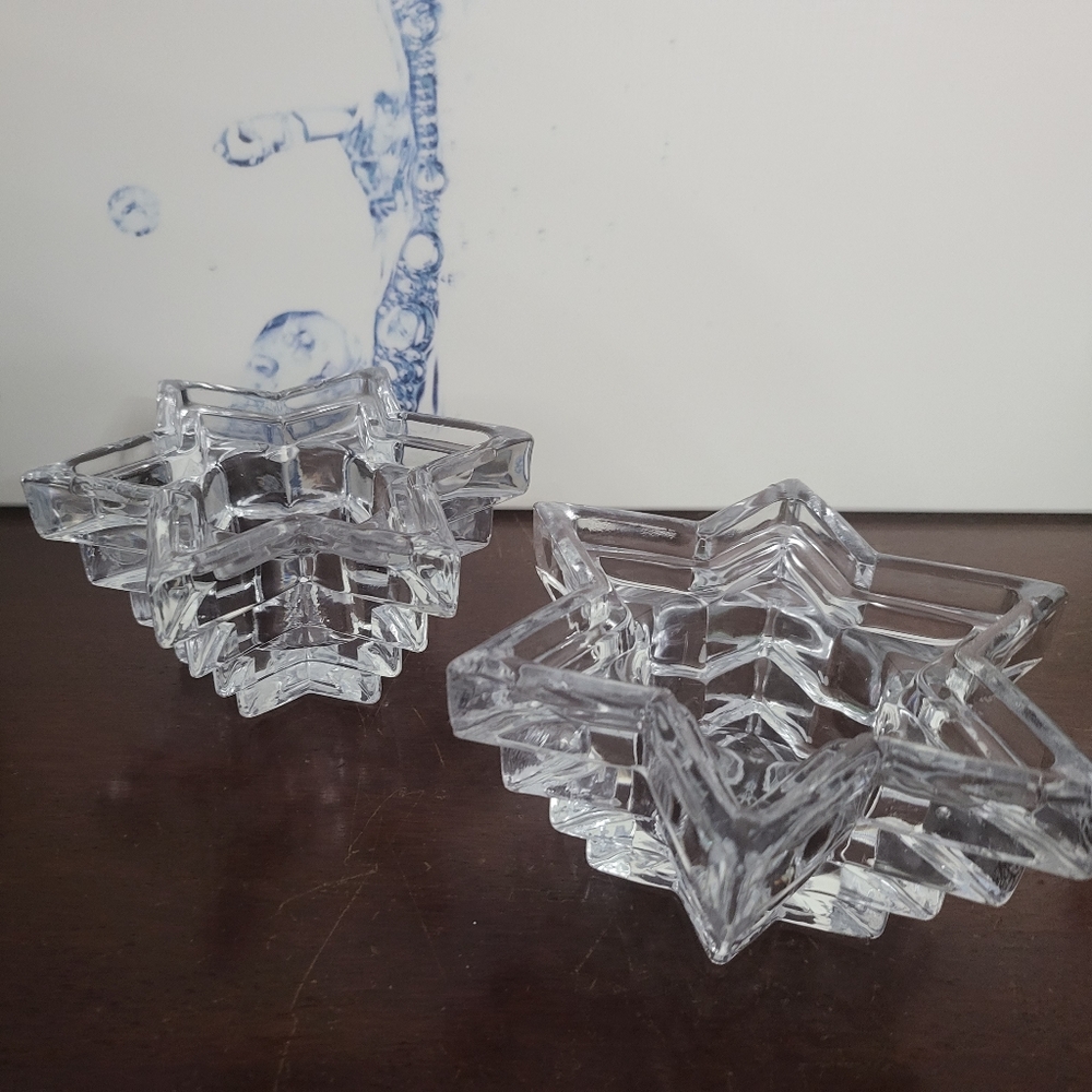 Tiered star candle holders Great for the holidays